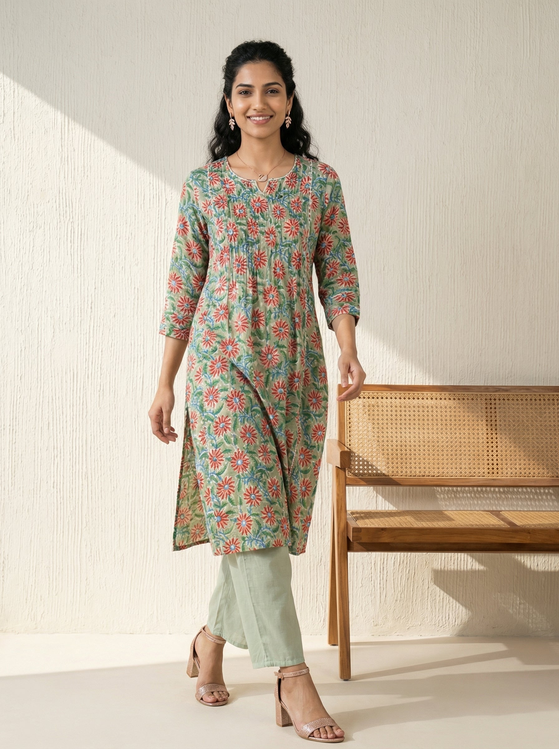 Modal Silk Green KP Set