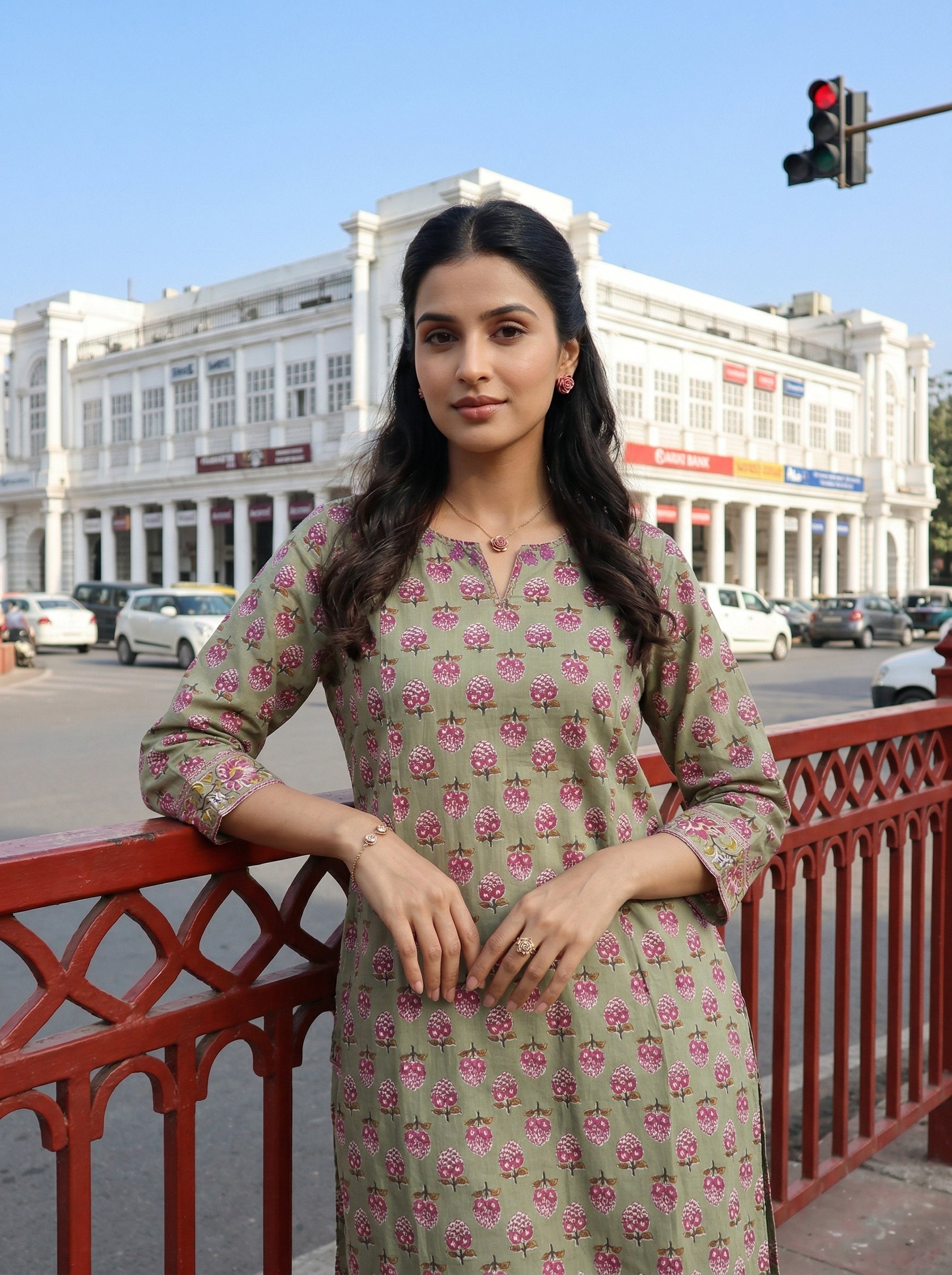 URBAN GRACE COTTON GREEN KP SET