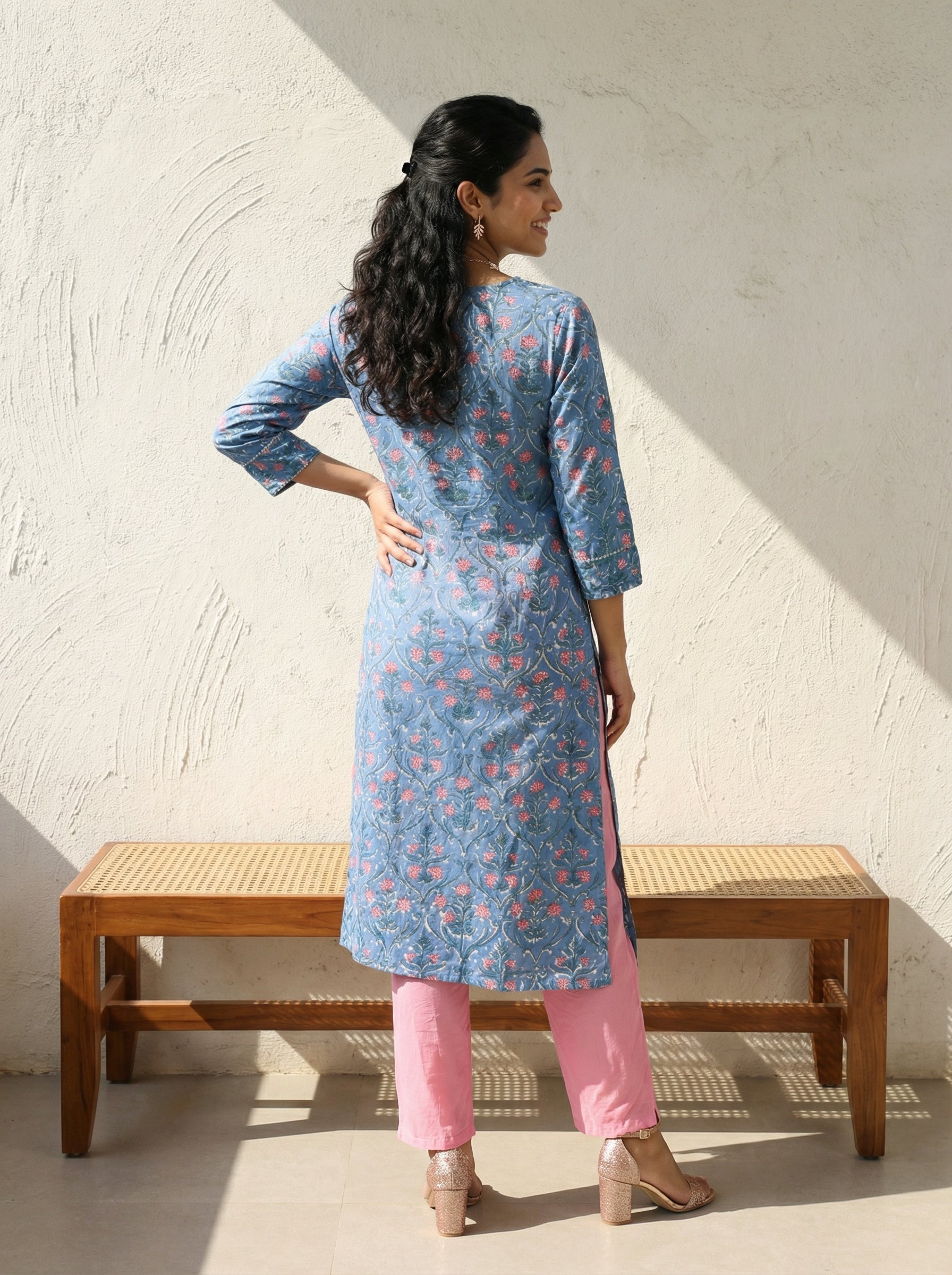 Modal Silk Blue KP Set