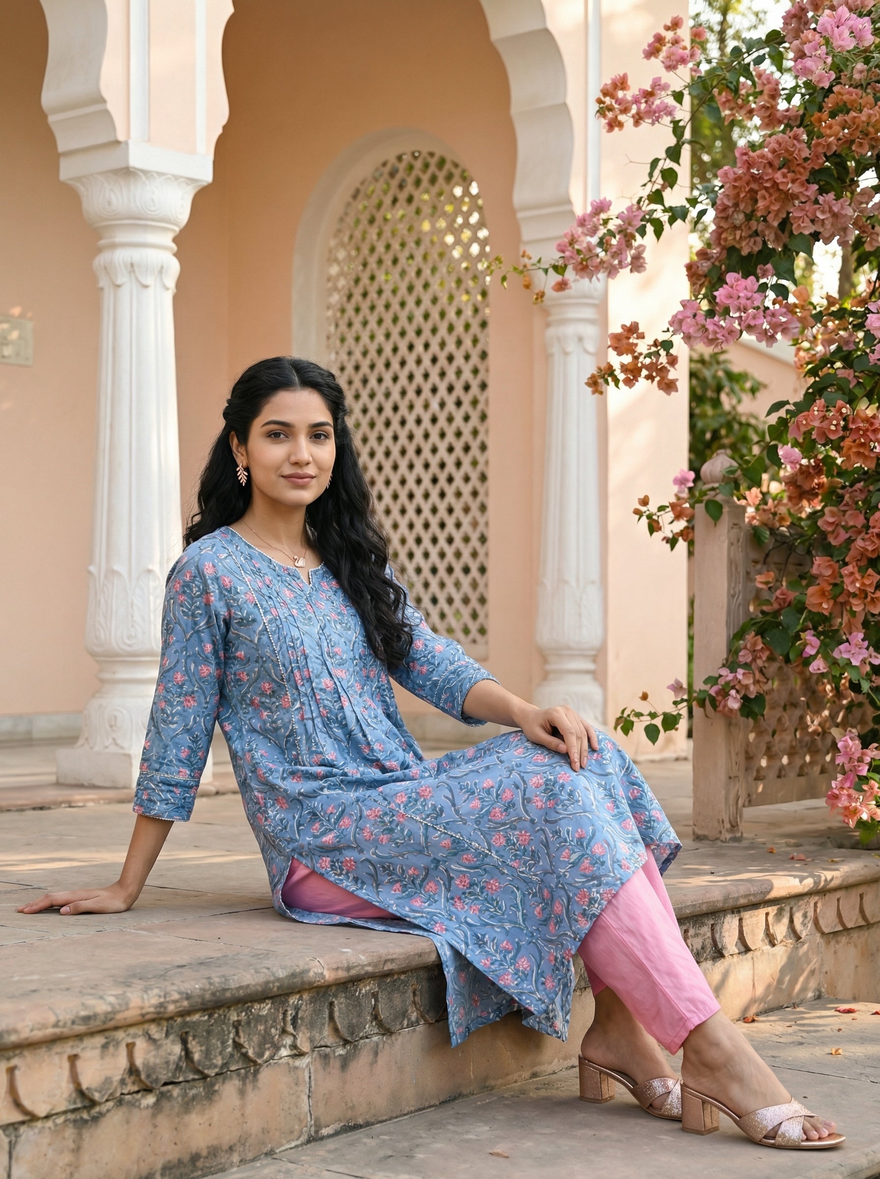 Modal Silk Blue KP Set