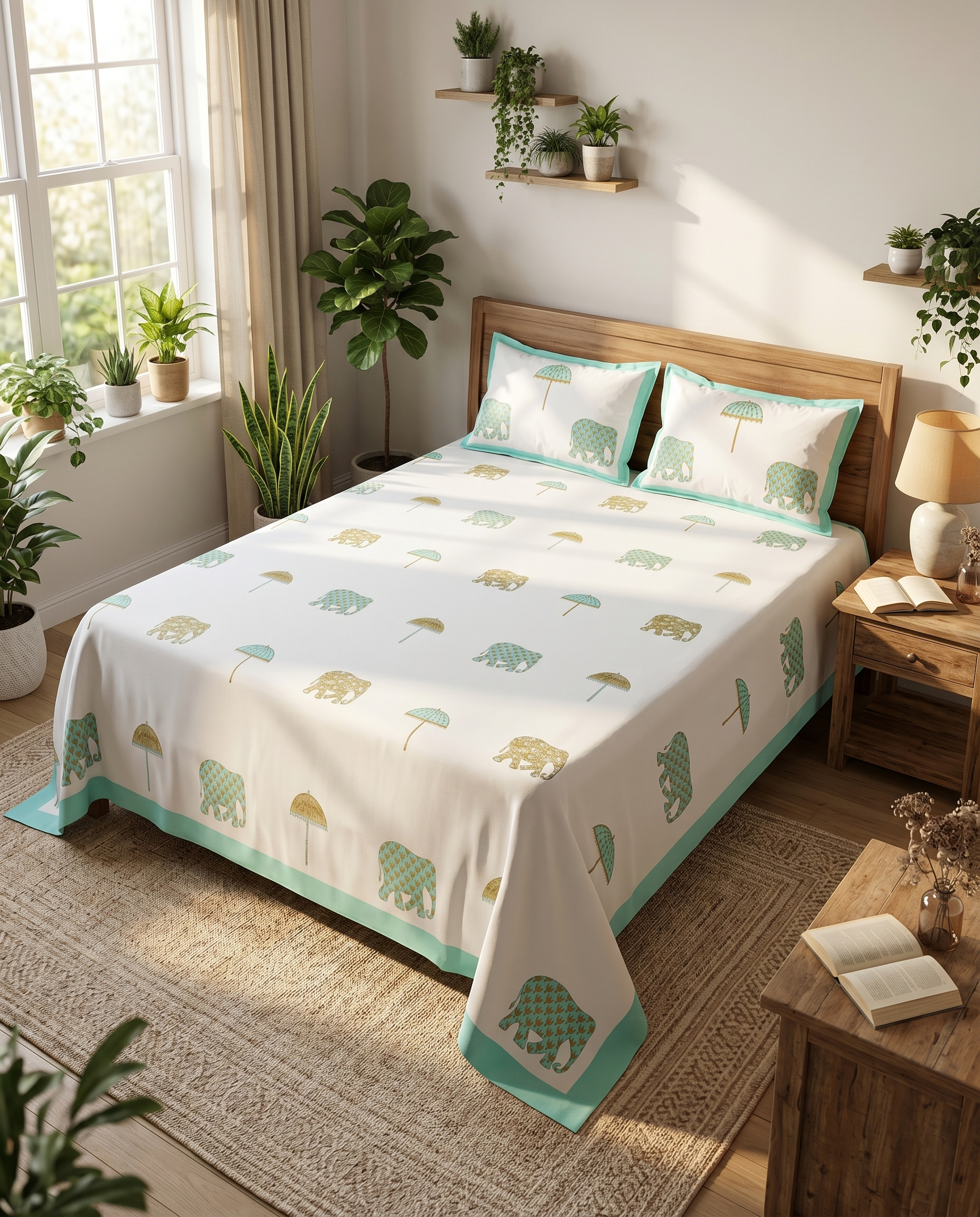 THE HERITAGE CARAVAN PREMIUM BEDSHEET