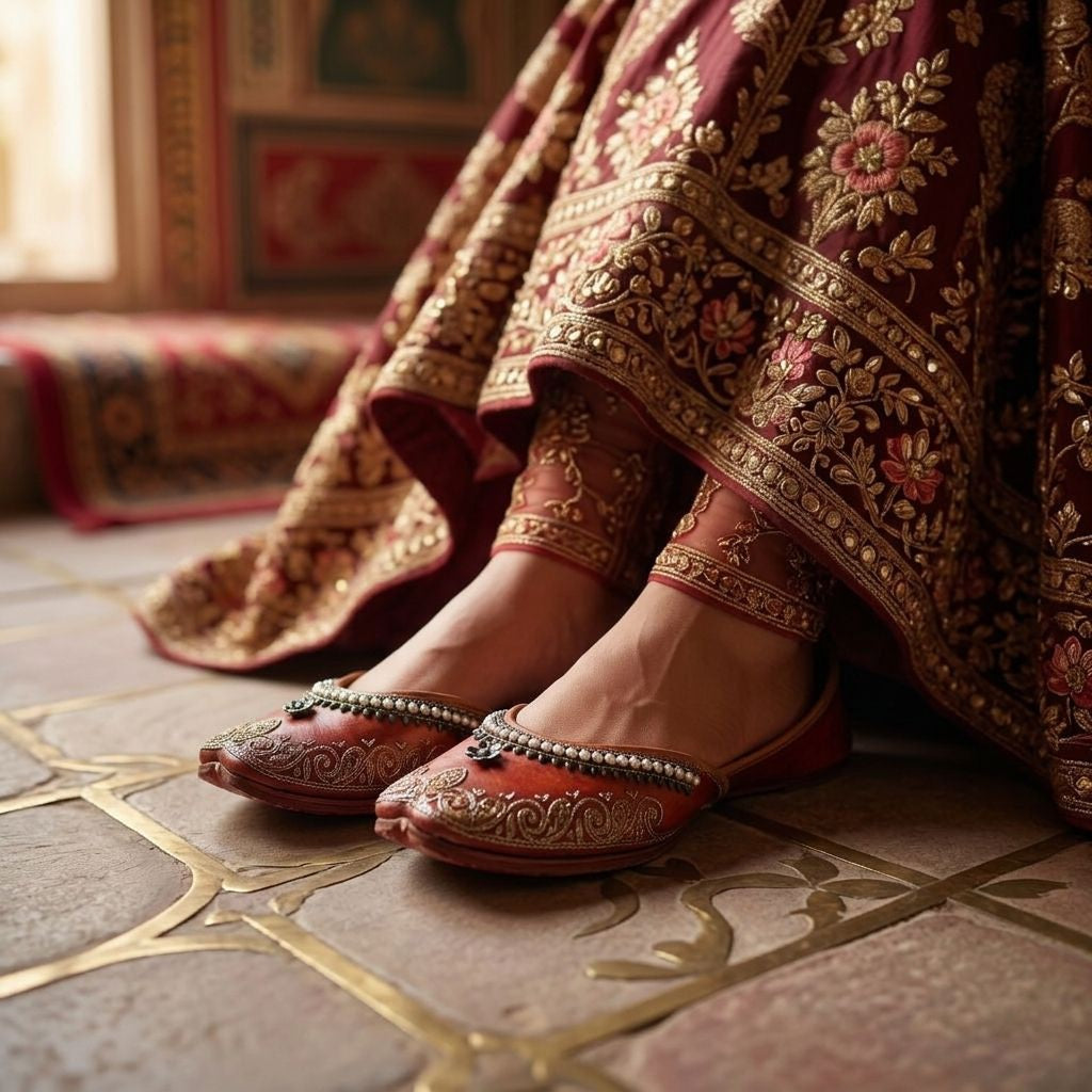 AARI BOONDA PURE LEATHER HANDCRAFTED JUTTI