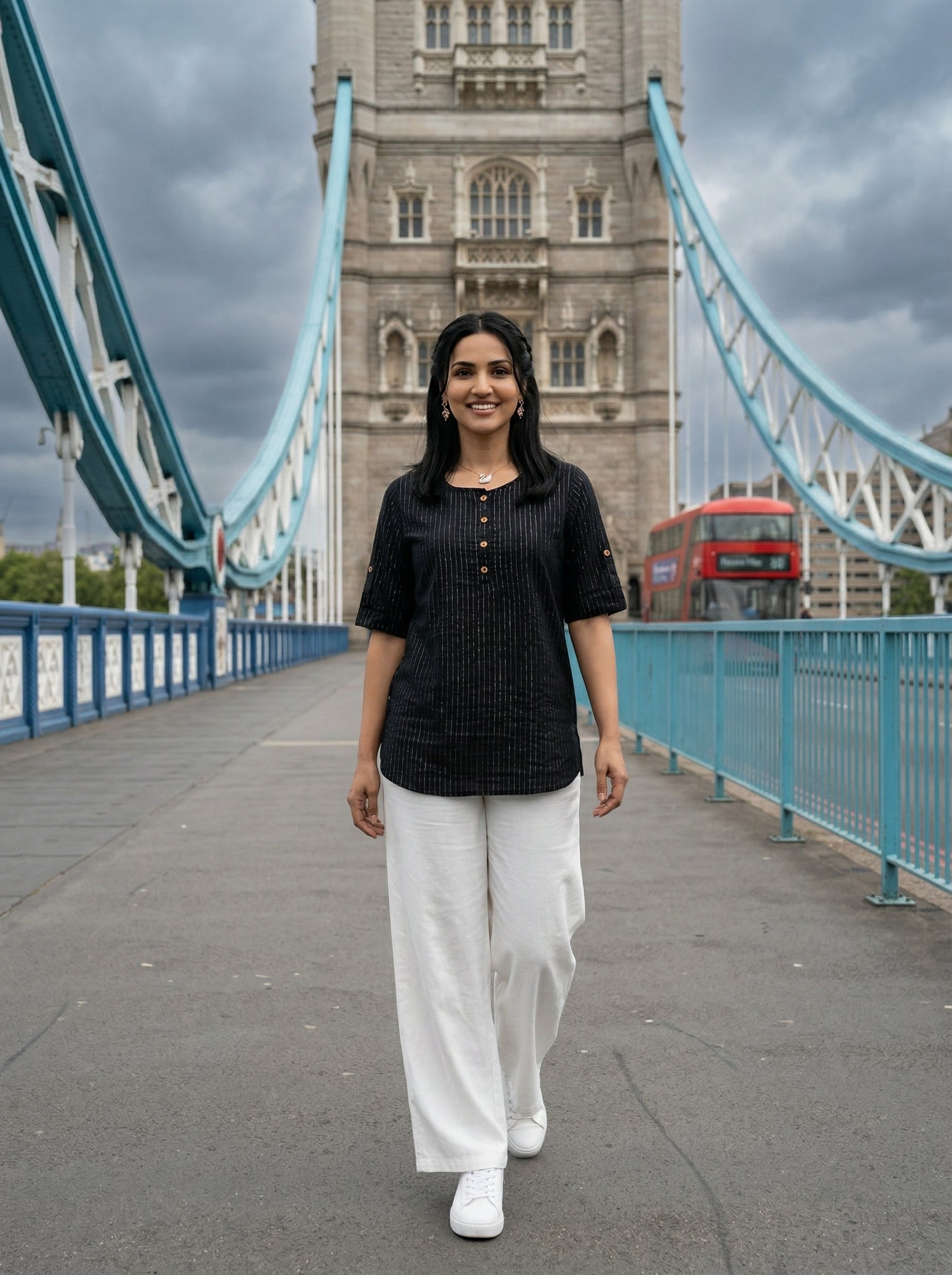 CLASSIC COMFORT BLACK COTTON TOP