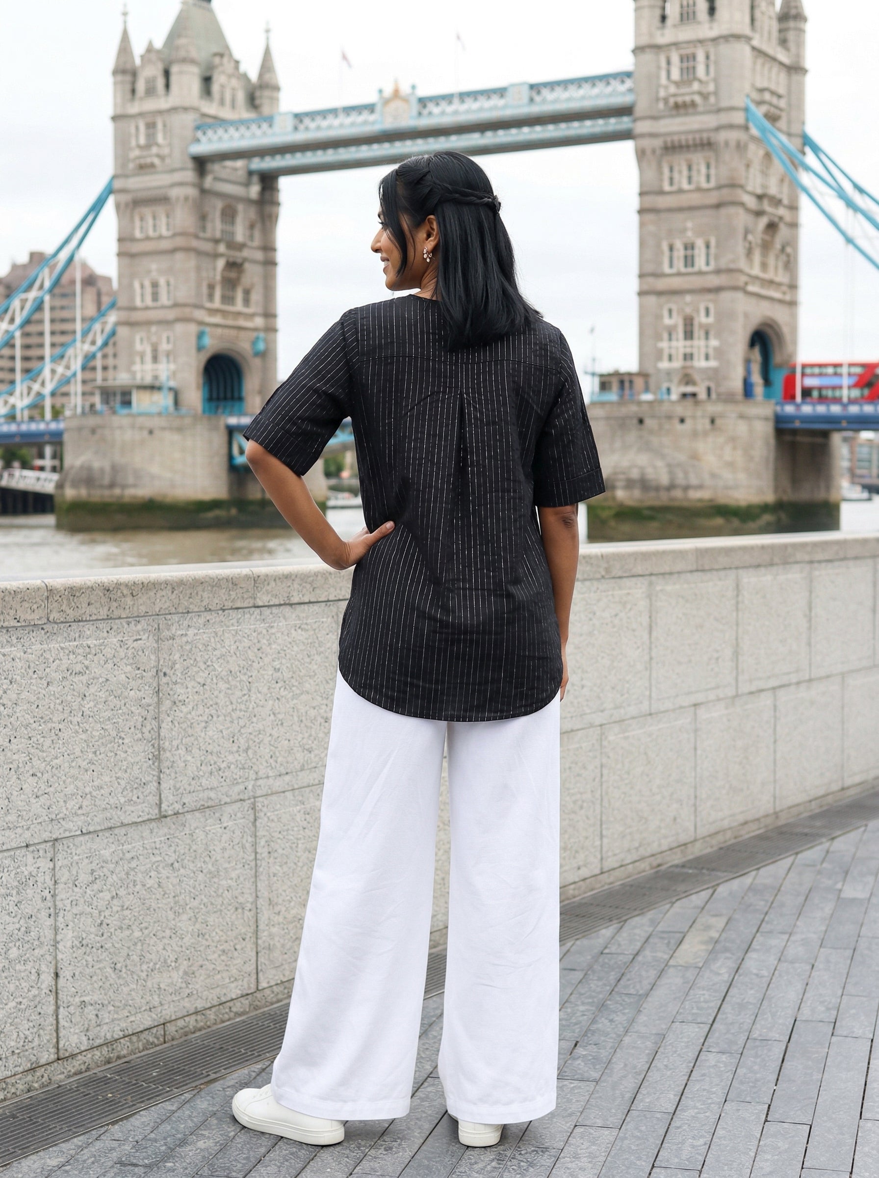 CLASSIC COMFORT BLACK COTTON TOP