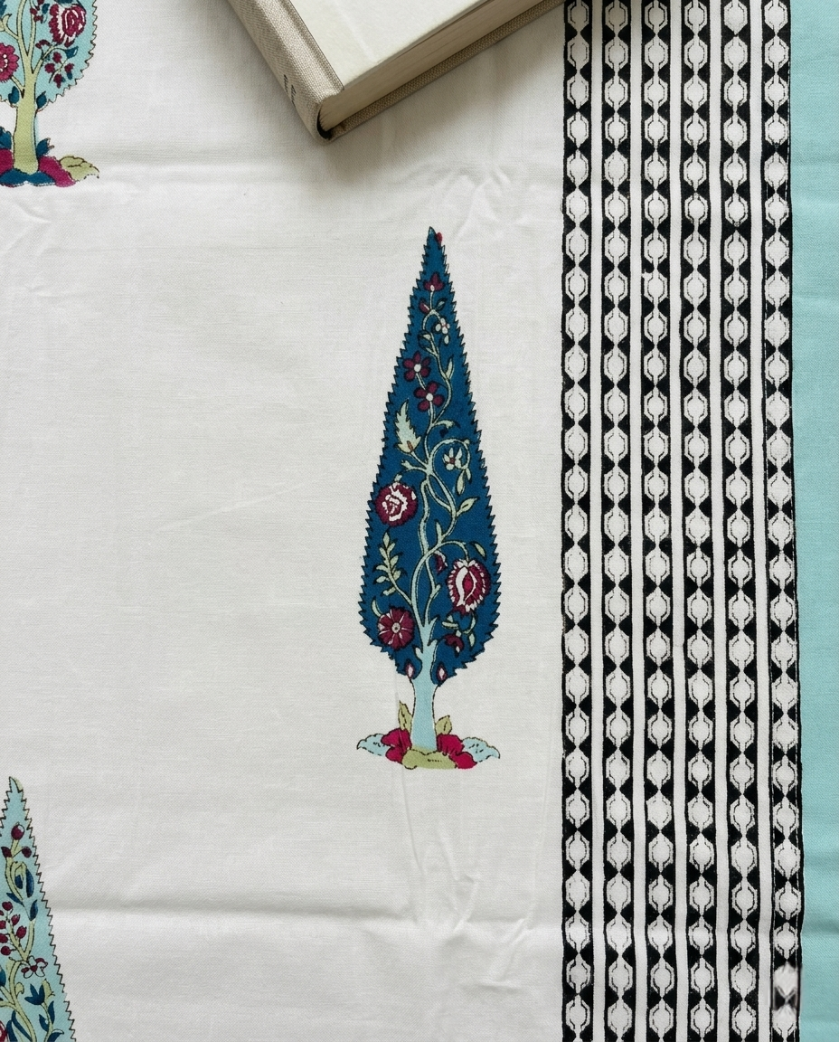 THE OASIS TREE SYMPHONY PREMIUM BEDSHEET
