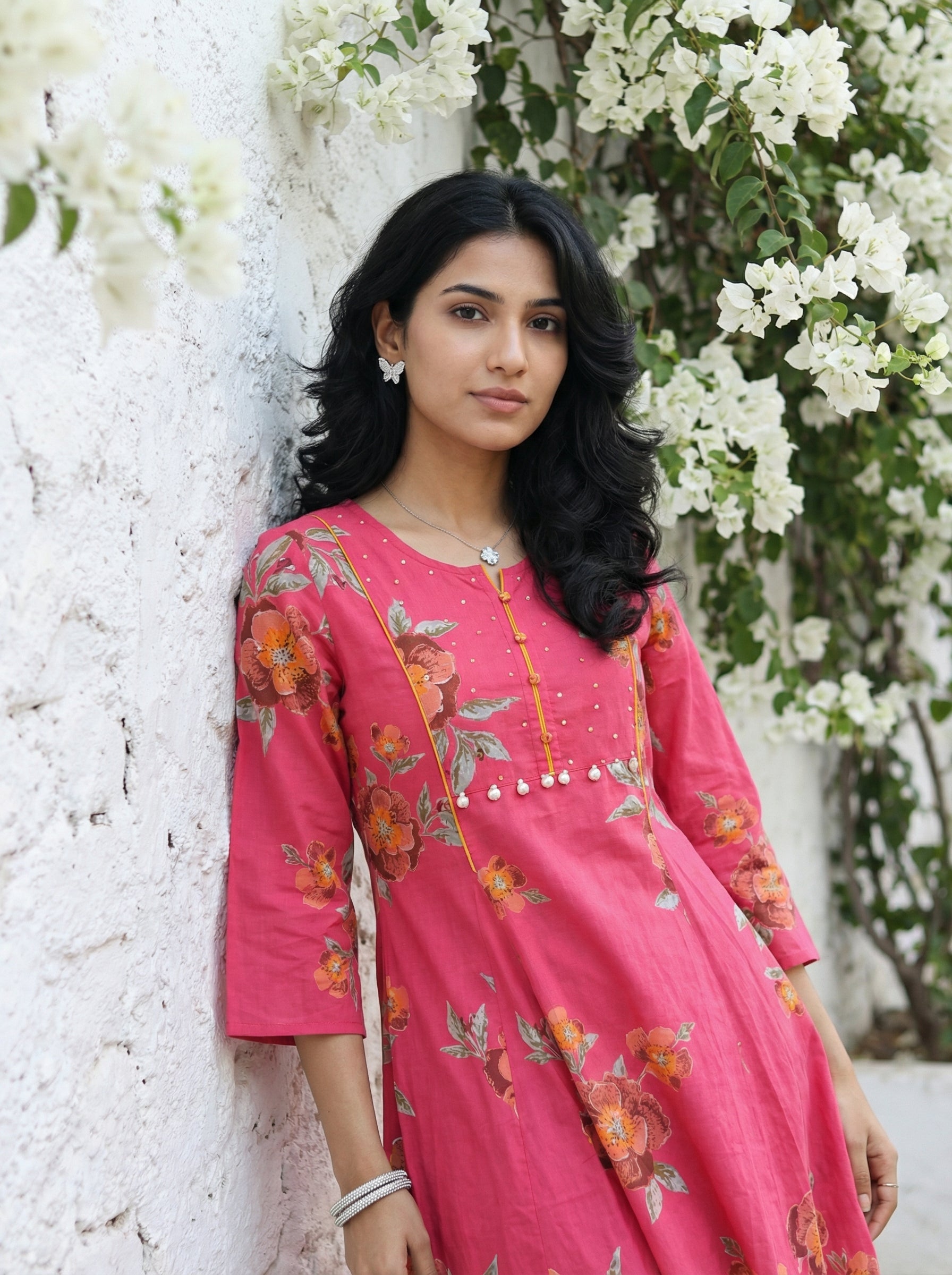 Sequence & Coin Fusion Cotton Pink KP Set