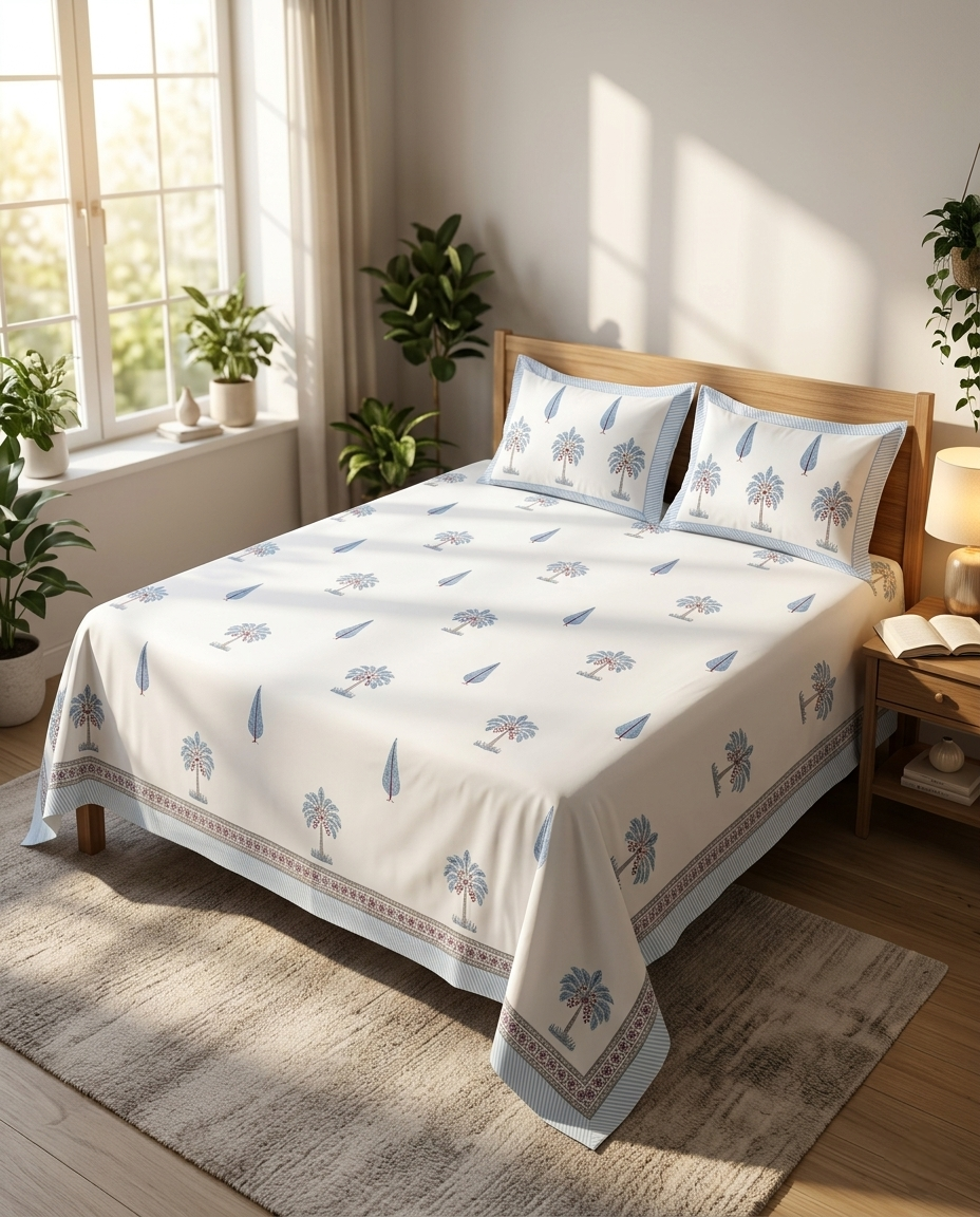 THE OASIS PALMS PREMIUM BEDSHEET