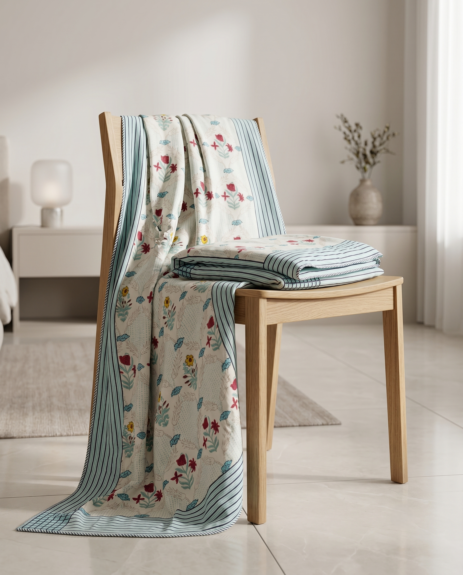 MEADOW BLOOM REVERSIBLE COTTON DOHAR