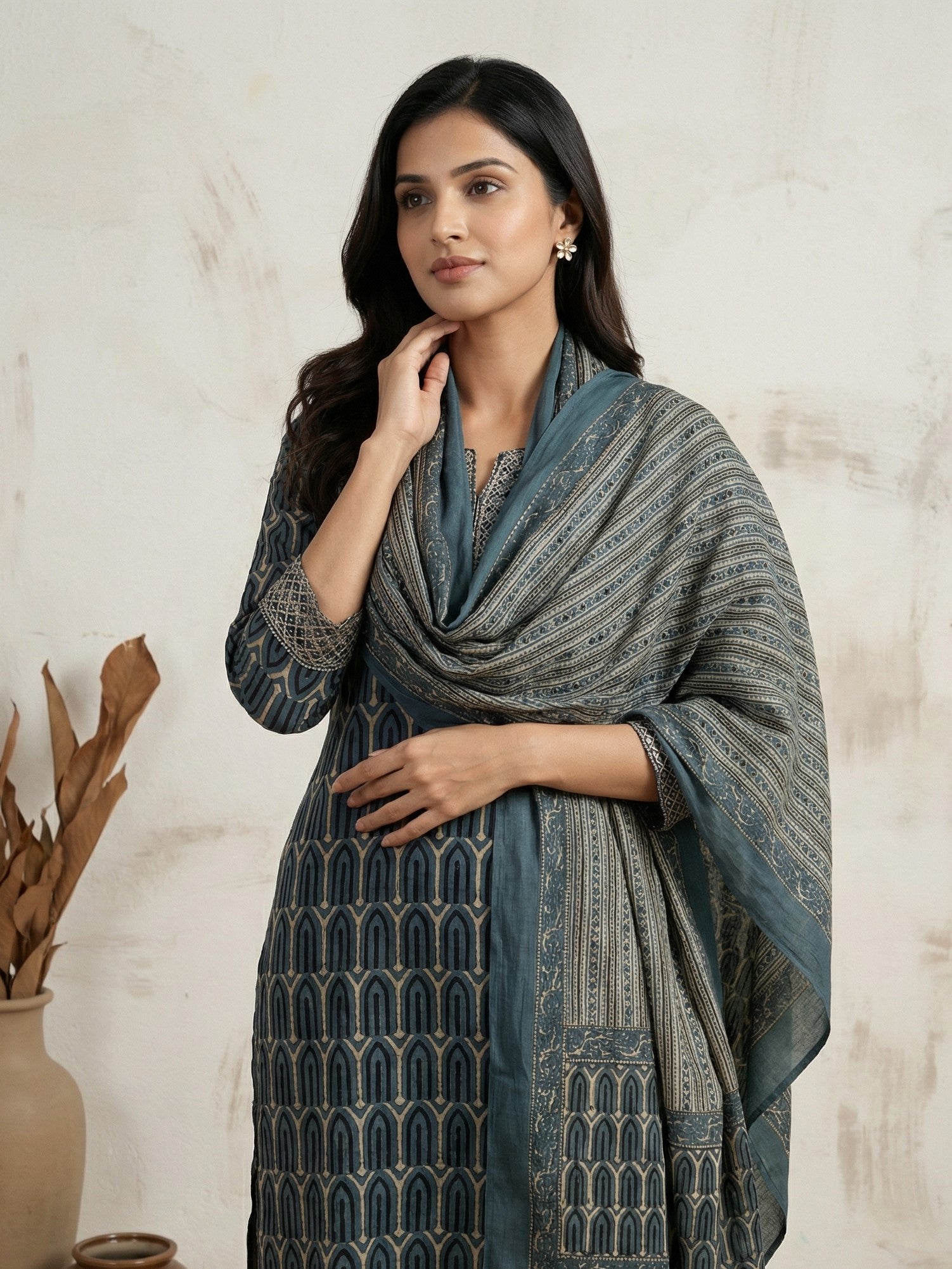 Urban Rang Cotton Blue KPD Set