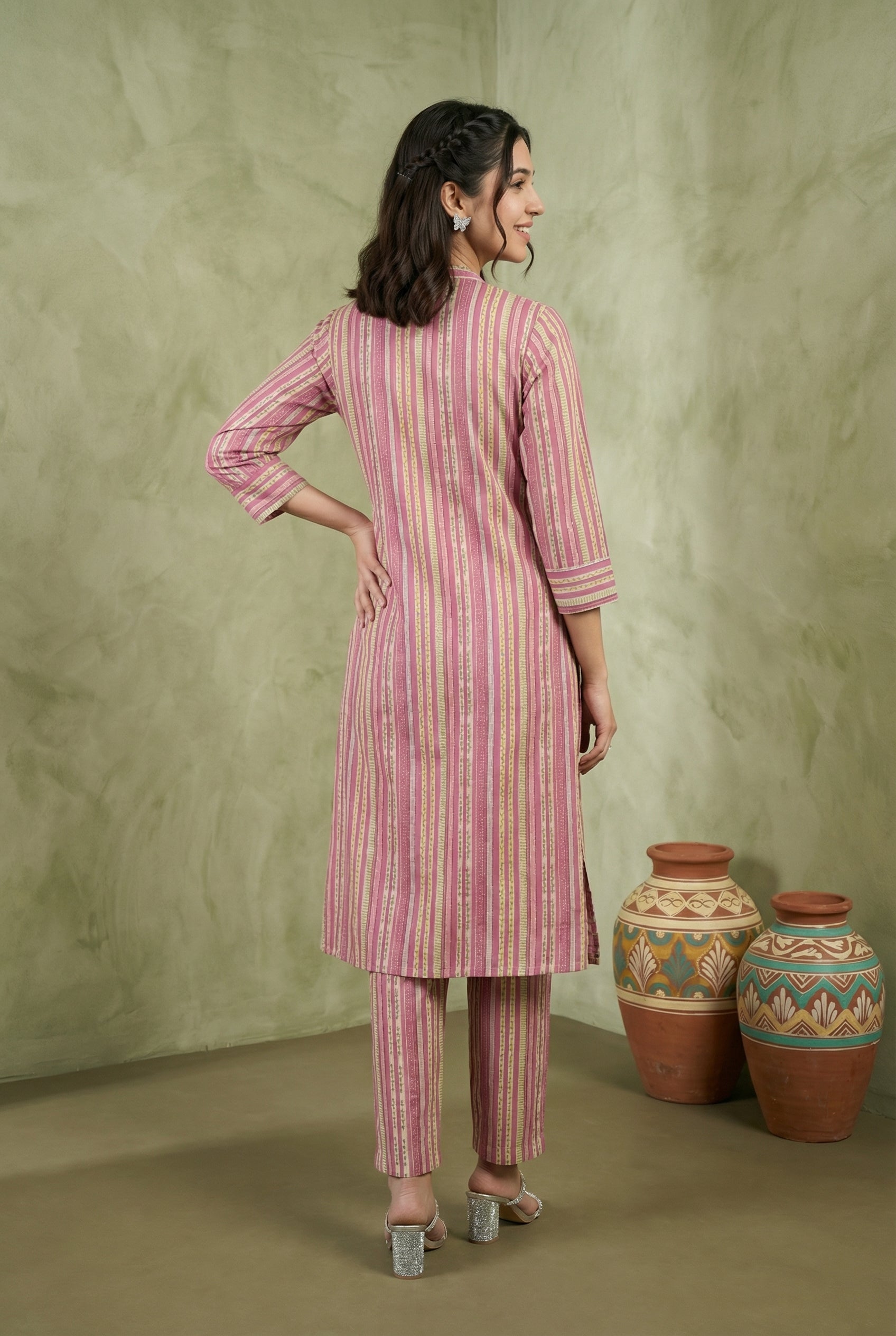 Purple Cotton The Earthline Edit KP Set