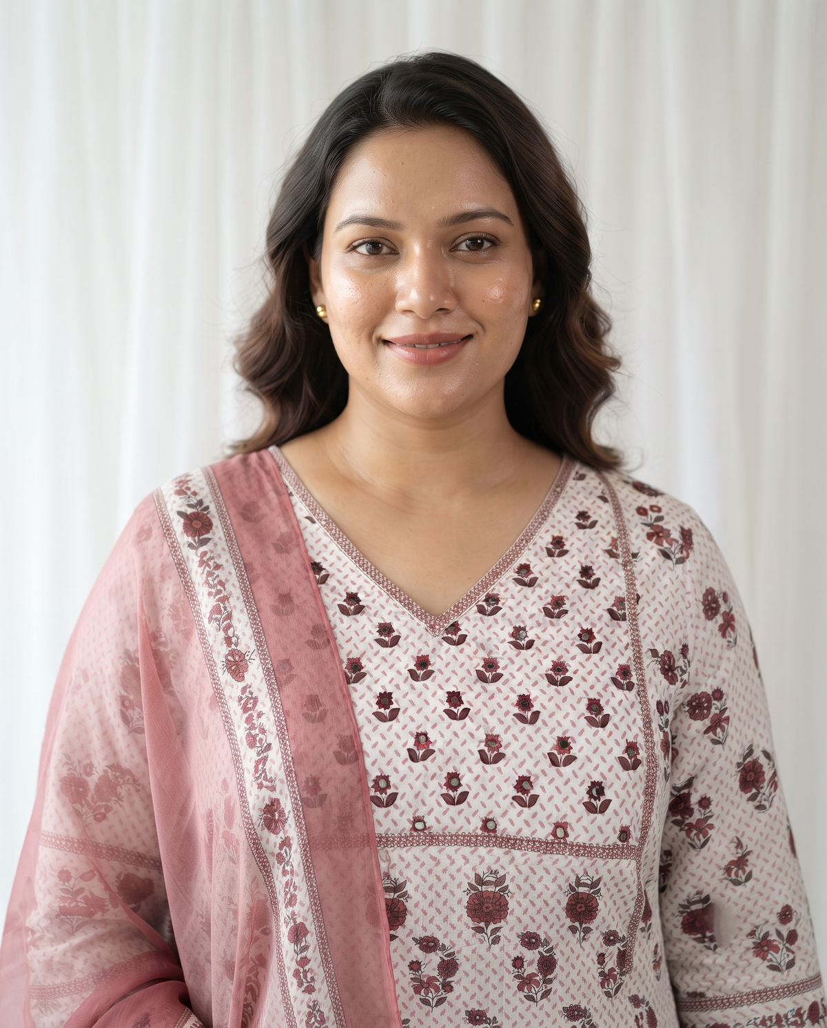 KAVYA BLOOM 3 PC SET - ROSE