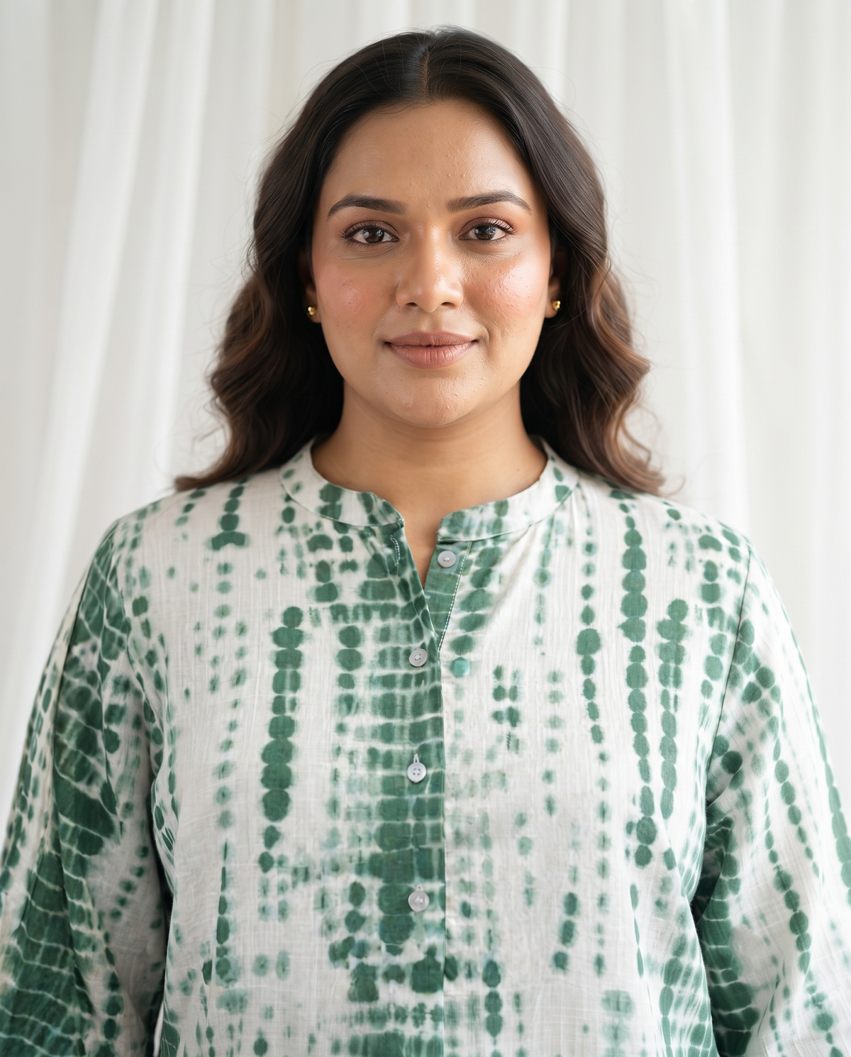 SAIRA TIE DYE 2 PC SET - GREEN